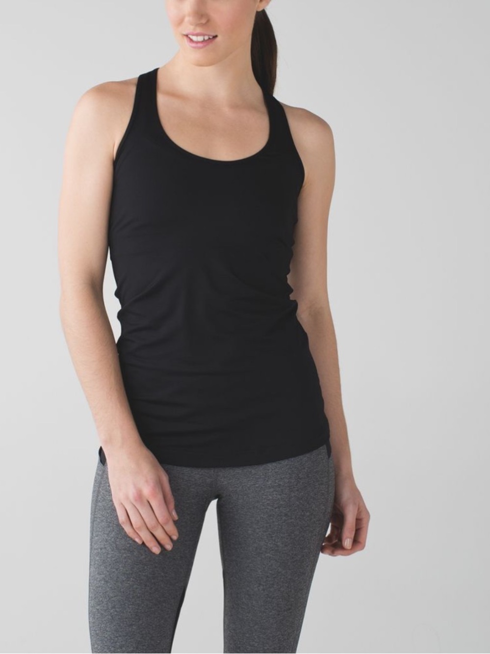 LULULEMON Cool Racerback tank top in Black Size Small